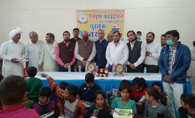 Book Distribution Camp in Rohtak